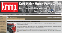 Desktop Screenshot of kmmp.de