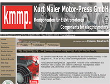 Tablet Screenshot of kmmp.de